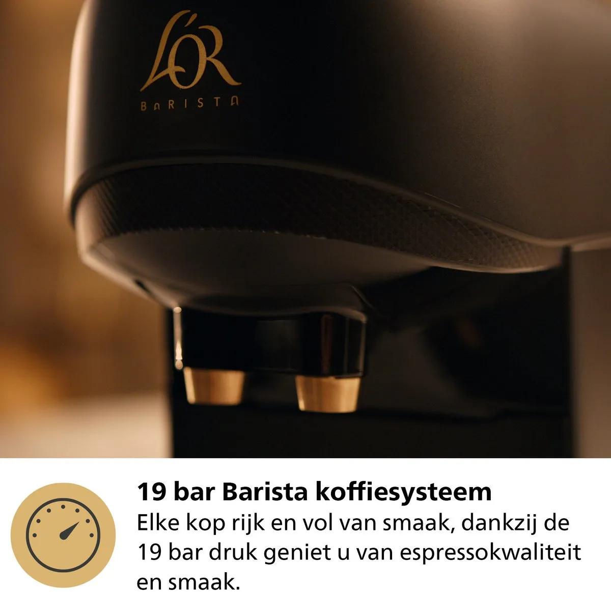 Philips LM9512/20 L’OR Barista Absolu Koffiecupmachine - Grijs