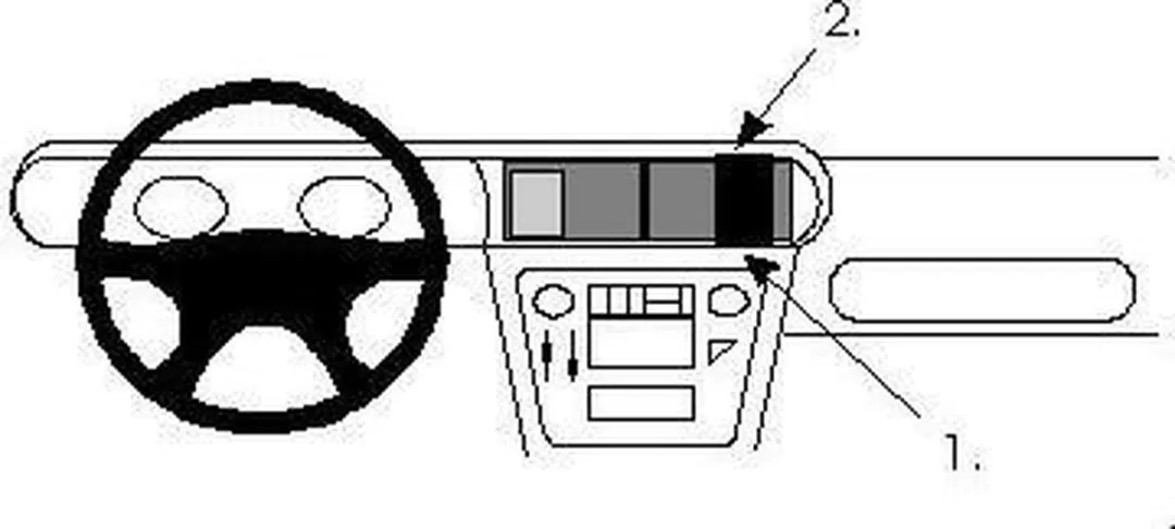 Brodit Proclip Center Mount 852010