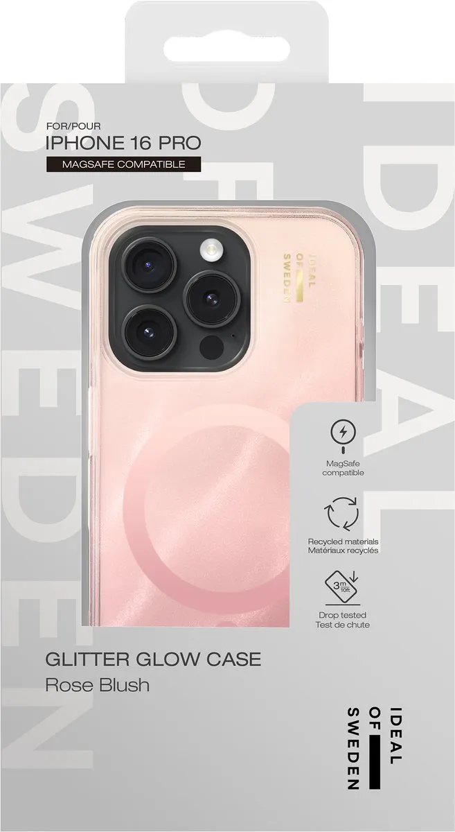 iDeal of Sweden Clear Case iPhone 16 Pro MagSafe - Roze