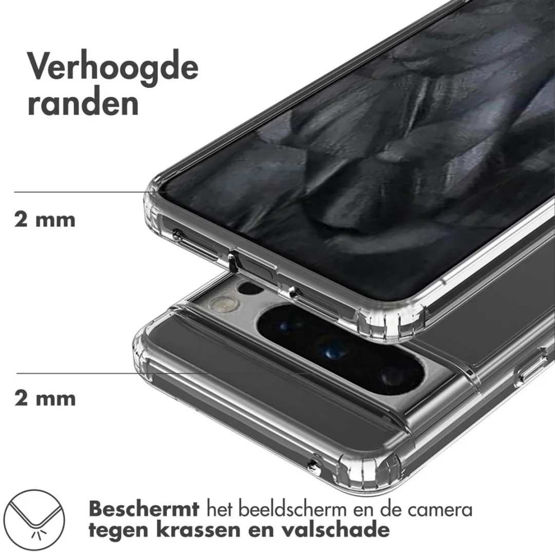 Accezz Xtreme Impact Backcover 2.0 - Google Pixel 8 Pro - Transparant