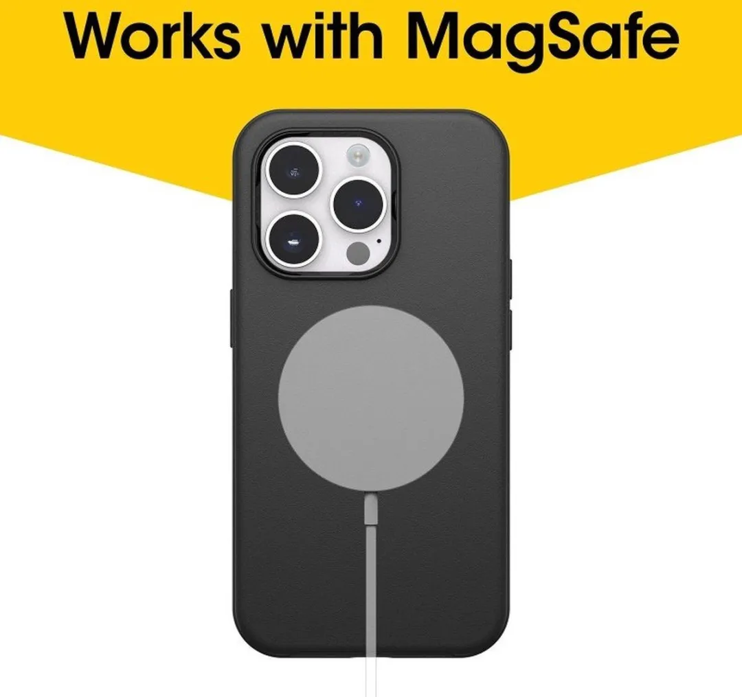 OtterBox Symmetry iPhone 15 Pro Max Hoesje - 12174 - Zwart
