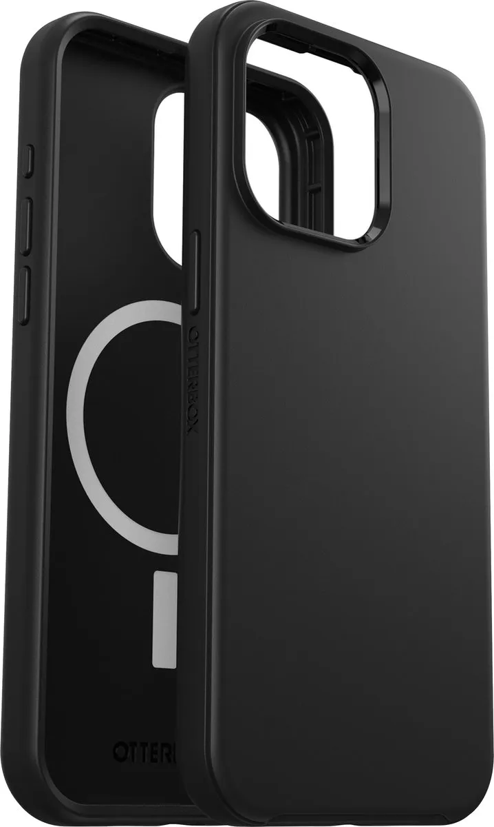 OtterBox Symmetry iPhone 15 Pro Max Hoesje - 12174 - Zwart