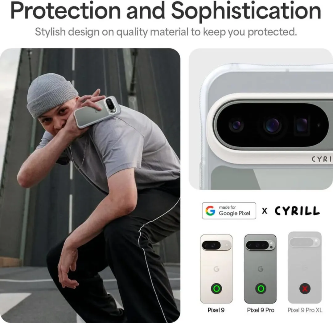 Spigen Cyrill Ultra Sheer Hoesje - Transparant - Google Pixel 9/9 Pro