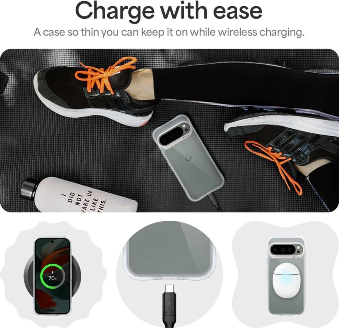 Spigen Cyrill Ultra Sheer Hoesje - Transparant - Google Pixel 9/9 Pro