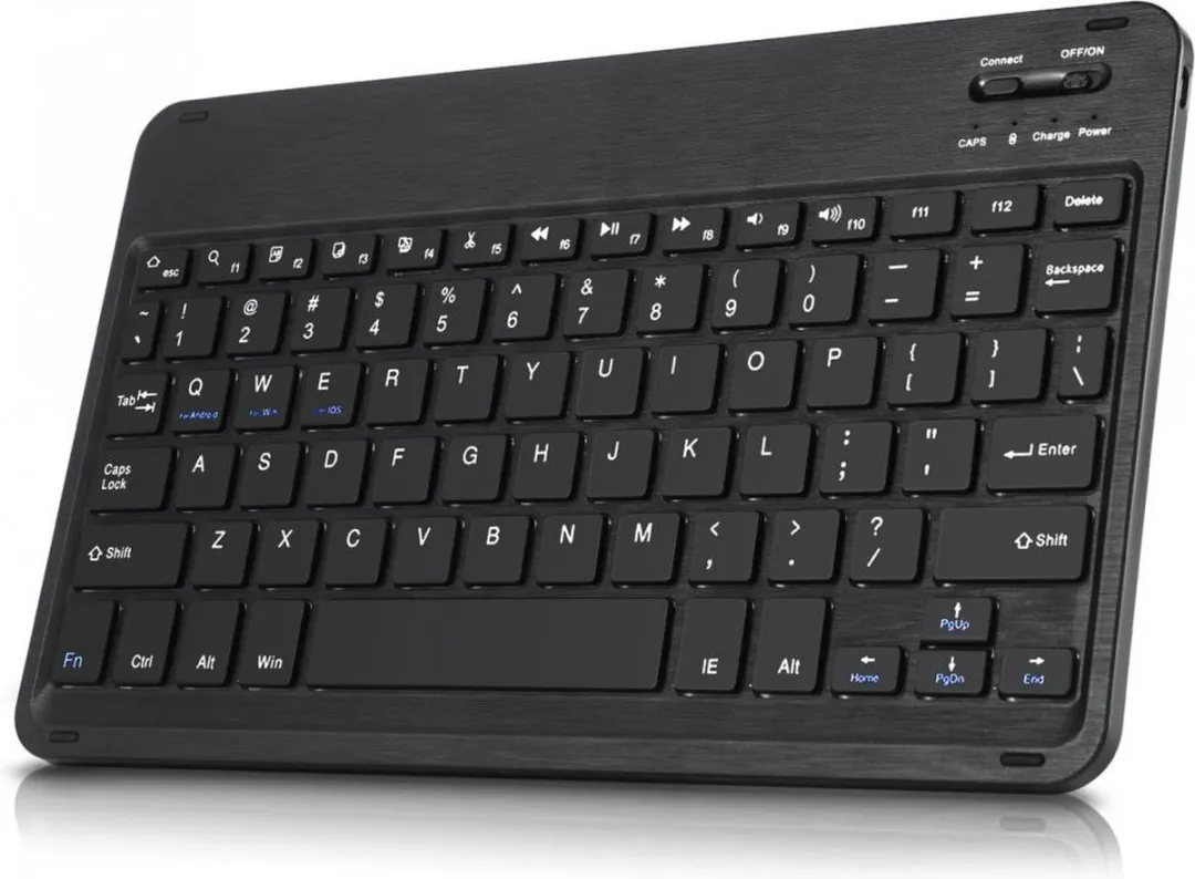 Just in Case Cazy Tablethoes met Toetsenbord S6 Lite - Zwart