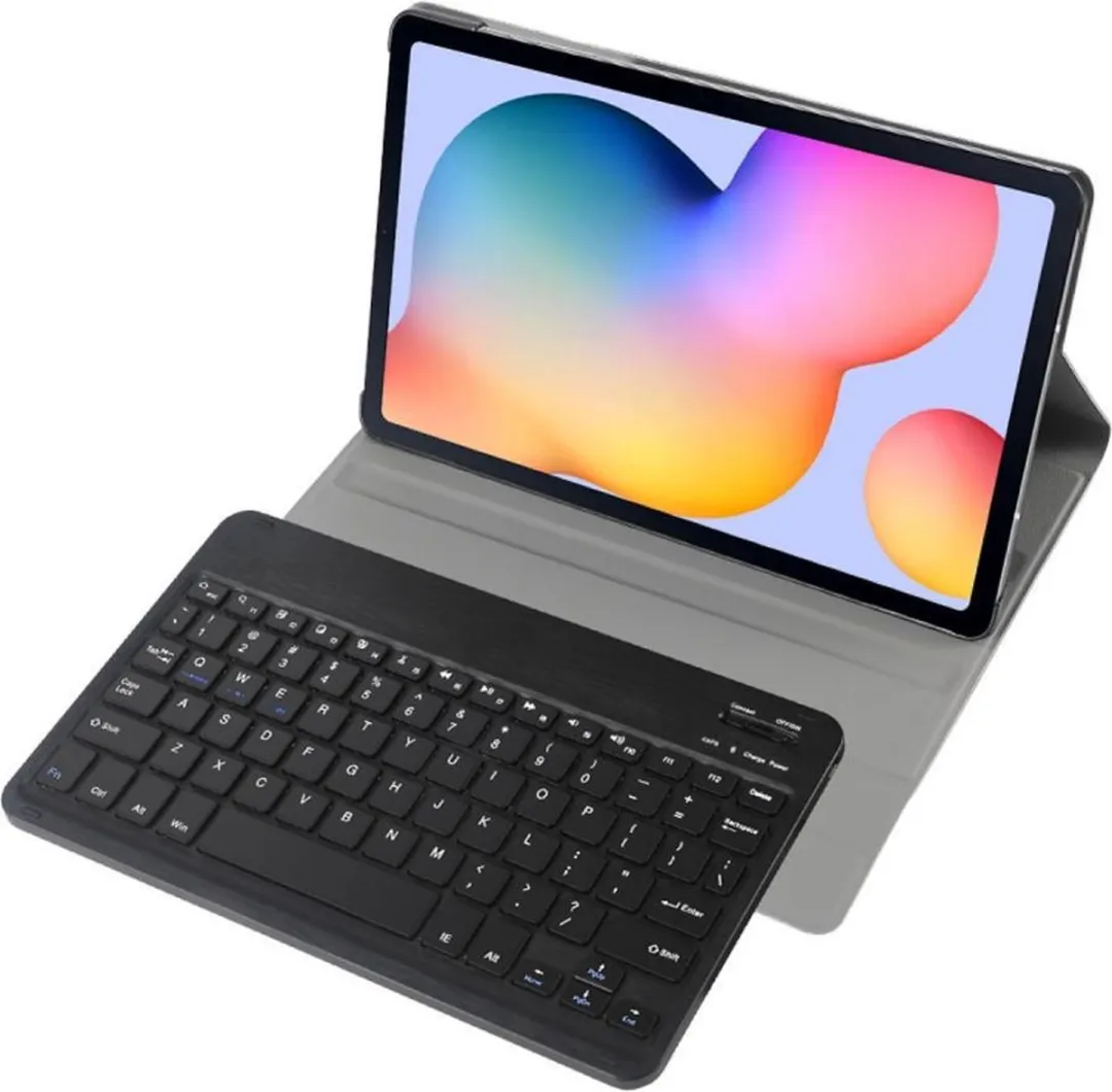 Just in Case Cazy Tablethoes met Toetsenbord S6 Lite - Zwart
