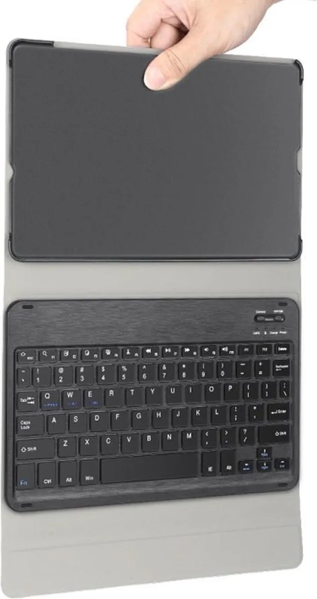 Just in Case Cazy Tablethoes met Toetsenbord S6 Lite - Zwart