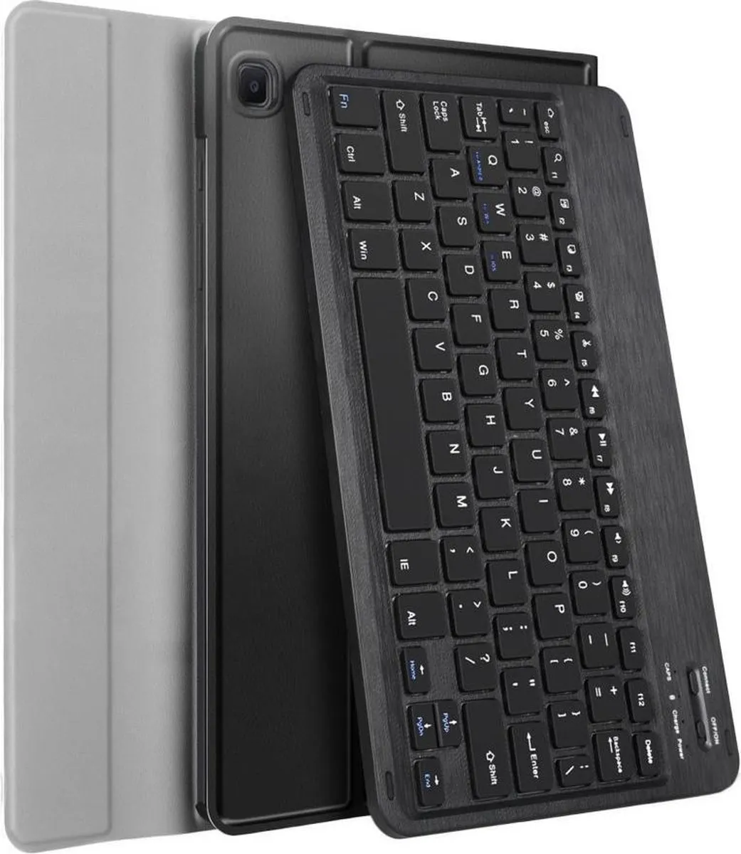Just in Case Cazy Tablethoes met Toetsenbord S6 Lite - Zwart