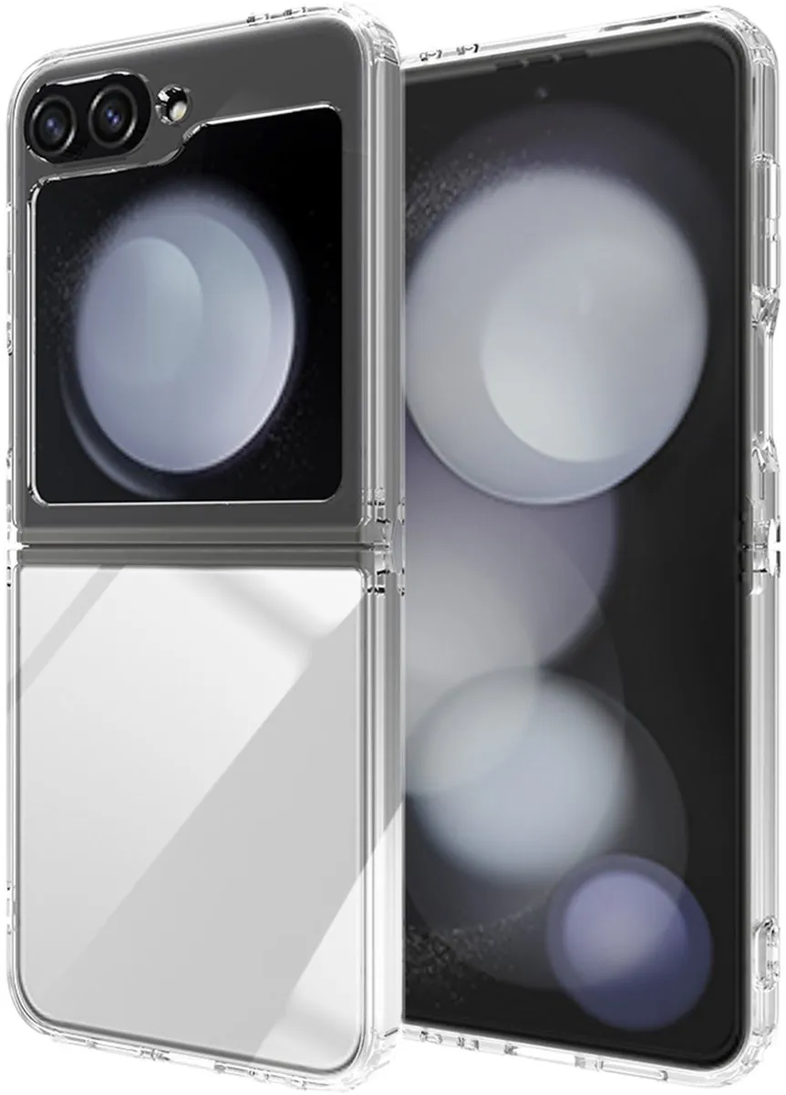 Accezz Xtreme Impact Backcover 2.0 Hoesje - Samsung Galaxy Z Flip 6 - Transparant
