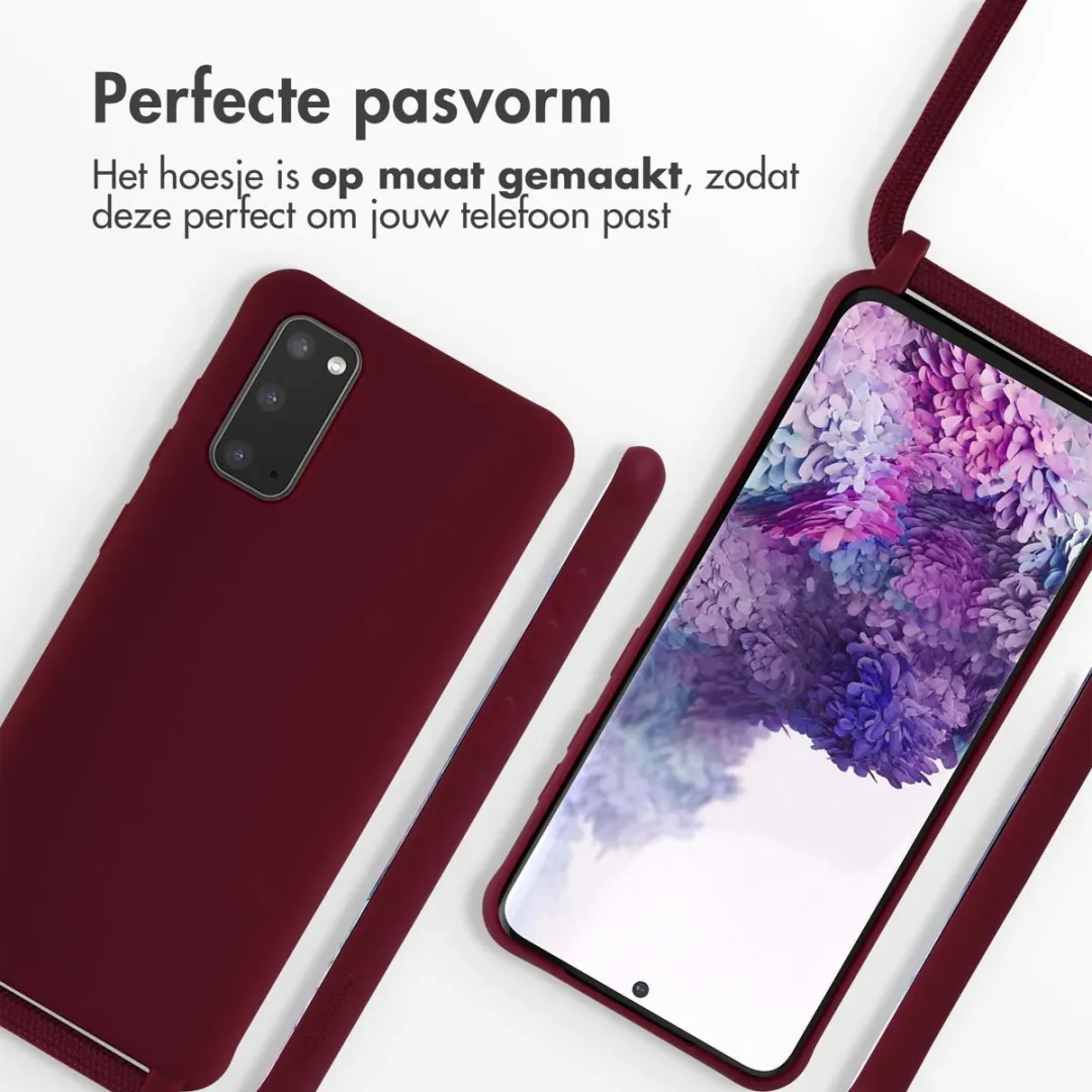 Imoshion Hoesje Samsung Galaxy S20 - Donkerrood