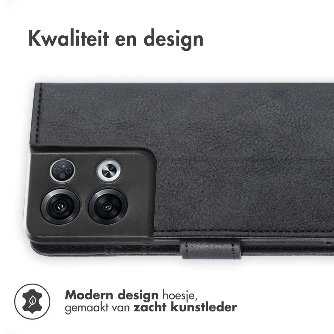 Imoshion Hoesje Oppo Reno 8 Pro 5G - 3 Pasjes - Zwart