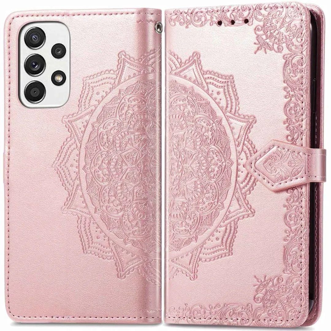 Imoshion Hoesje Samsung Galaxy A53 - Rosé Goud - 3 Pasjes