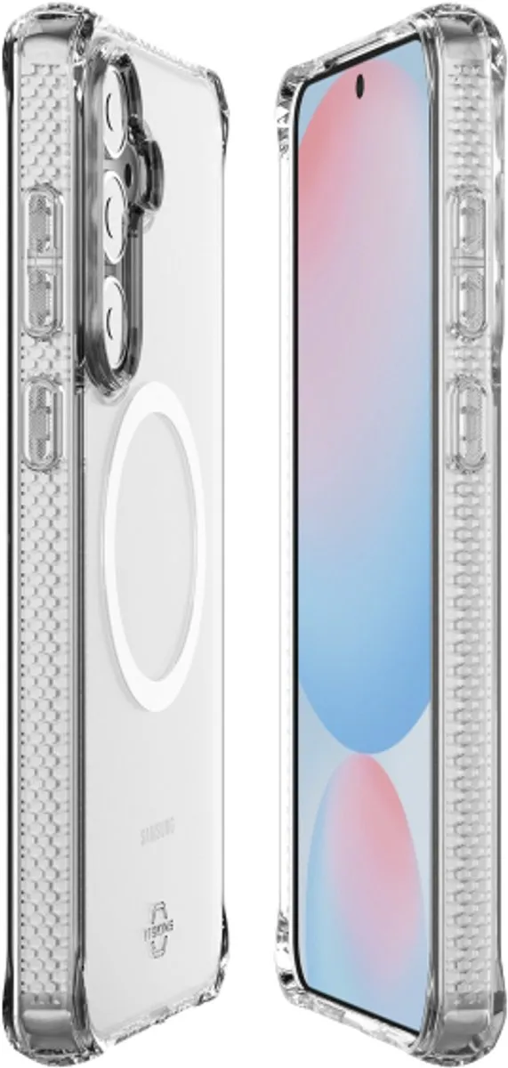 ITSKINS Galaxy S25 FE MagSafe Hoesje - Transparant - SG5F-HMACR-TRSP