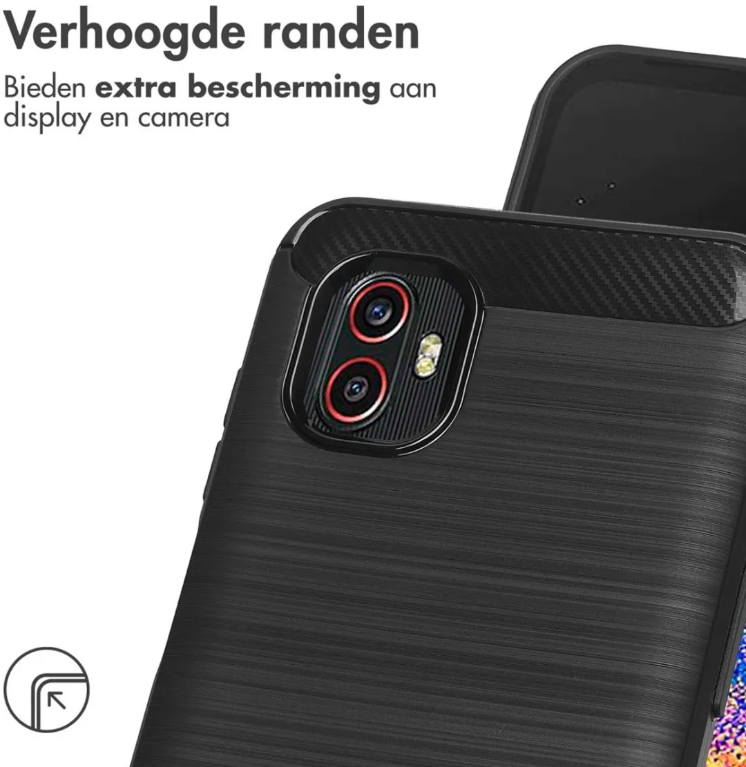 Imoshion Hoesje Samsung Galaxy Xcover 6 Pro - Zwart