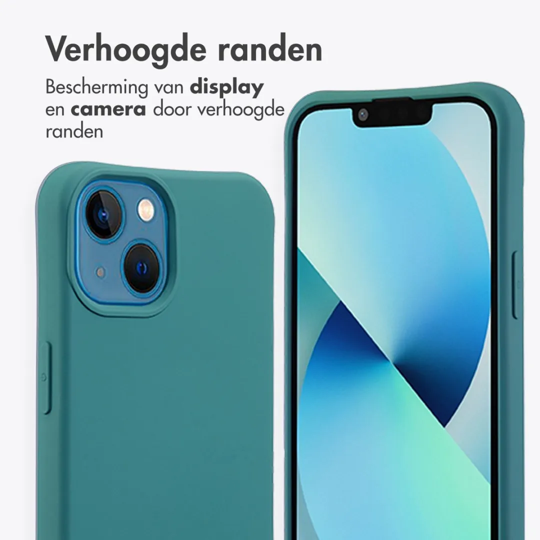 Imoshion iPhone 13 Hoesje Donkergroen - MagSafe