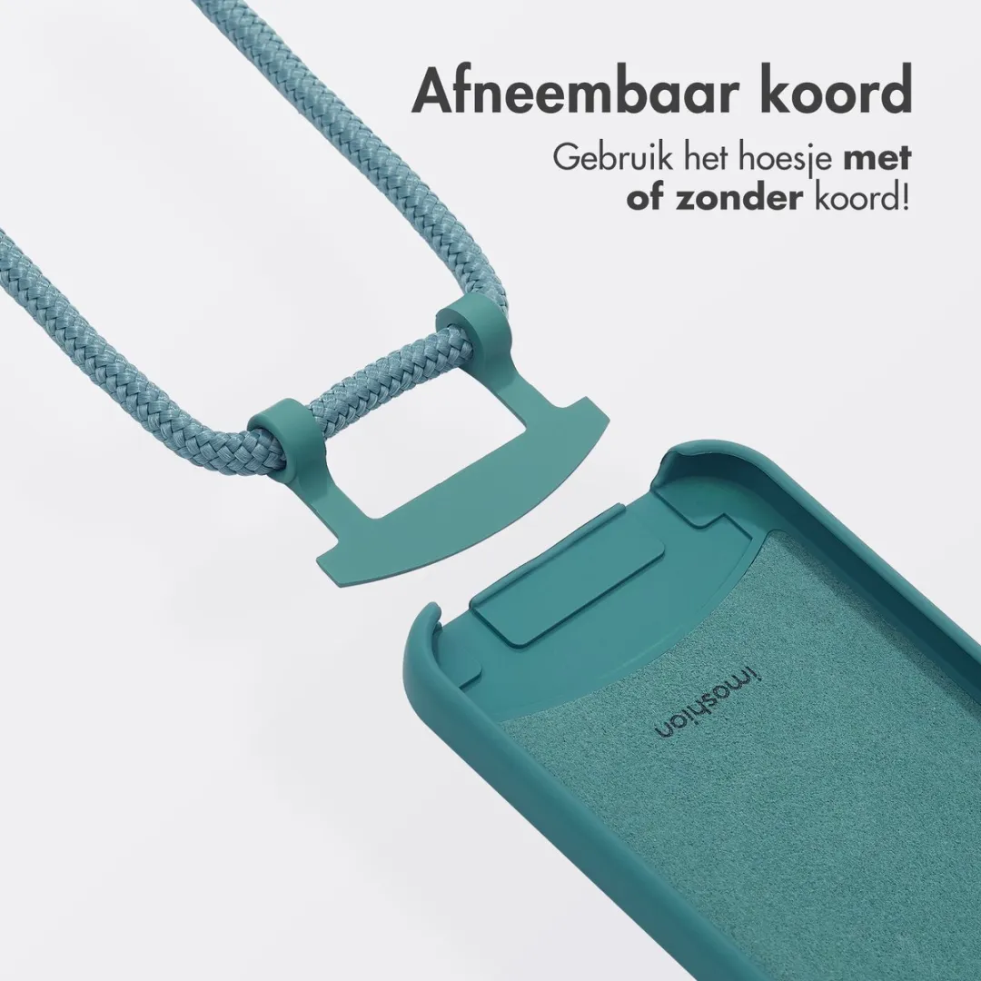 Imoshion iPhone 13 Hoesje Donkergroen - MagSafe
