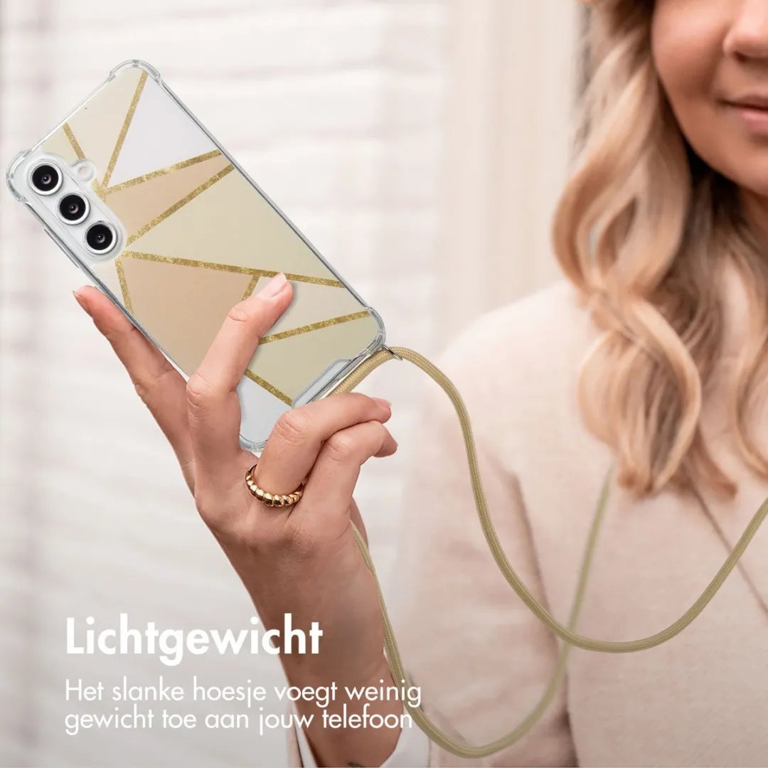 Imoshion Hoesje Samsung Galaxy S24 FE Beige Graphic