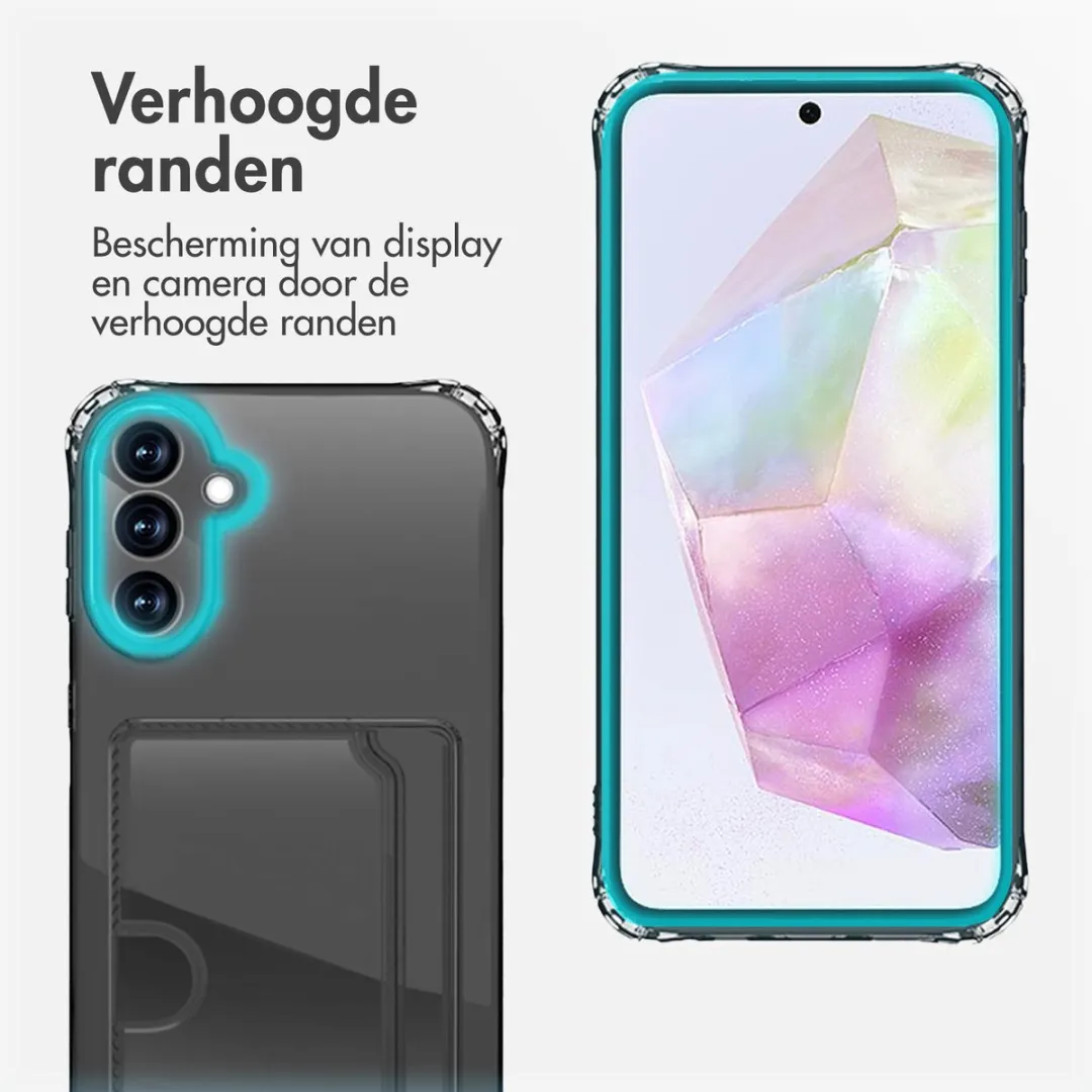 Imoshion Hoesje Samsung Galaxy S23 FE - 2 Pasjes - Transparant