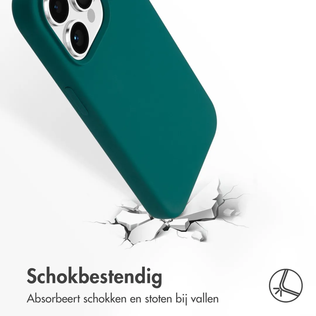 Accezz Hoesje iPhone 15 Pro MagSafe - Smaragdgroen