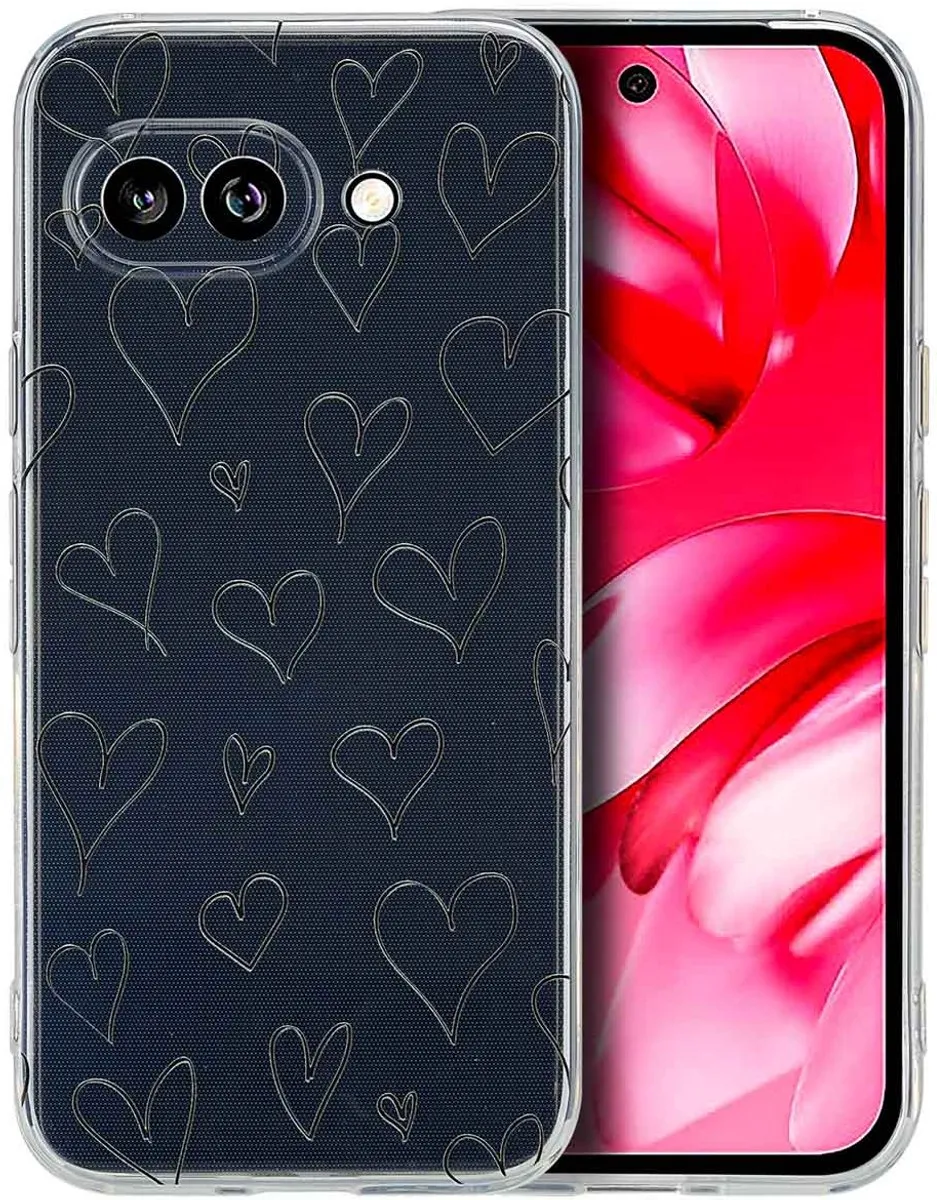 Imoshion Hoesje Google Pixel 9a Hearts