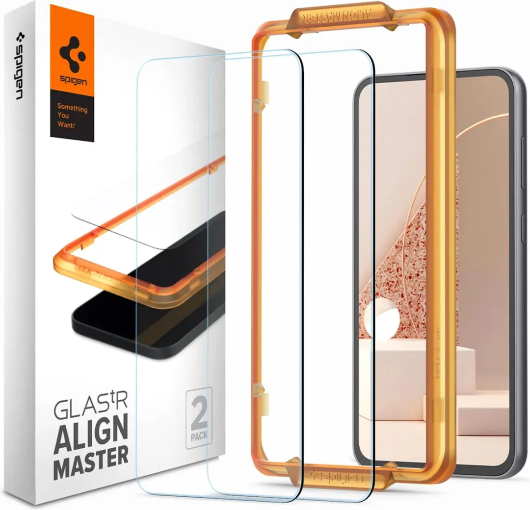 Spigen AlignMaster Screenprotector AGL06986 - 2 Stuks