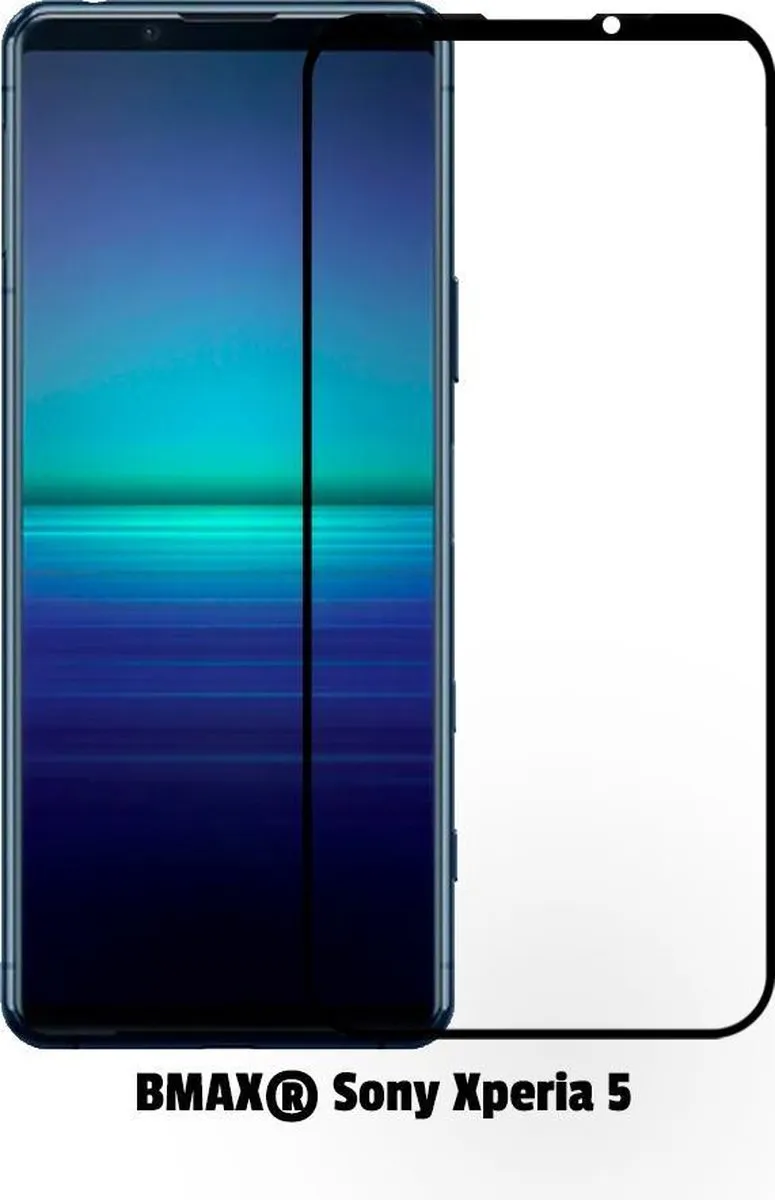 BMAX BMAX651228 Screenprotector Sony Xperia 5 II - 2 Stuks - Zwart
