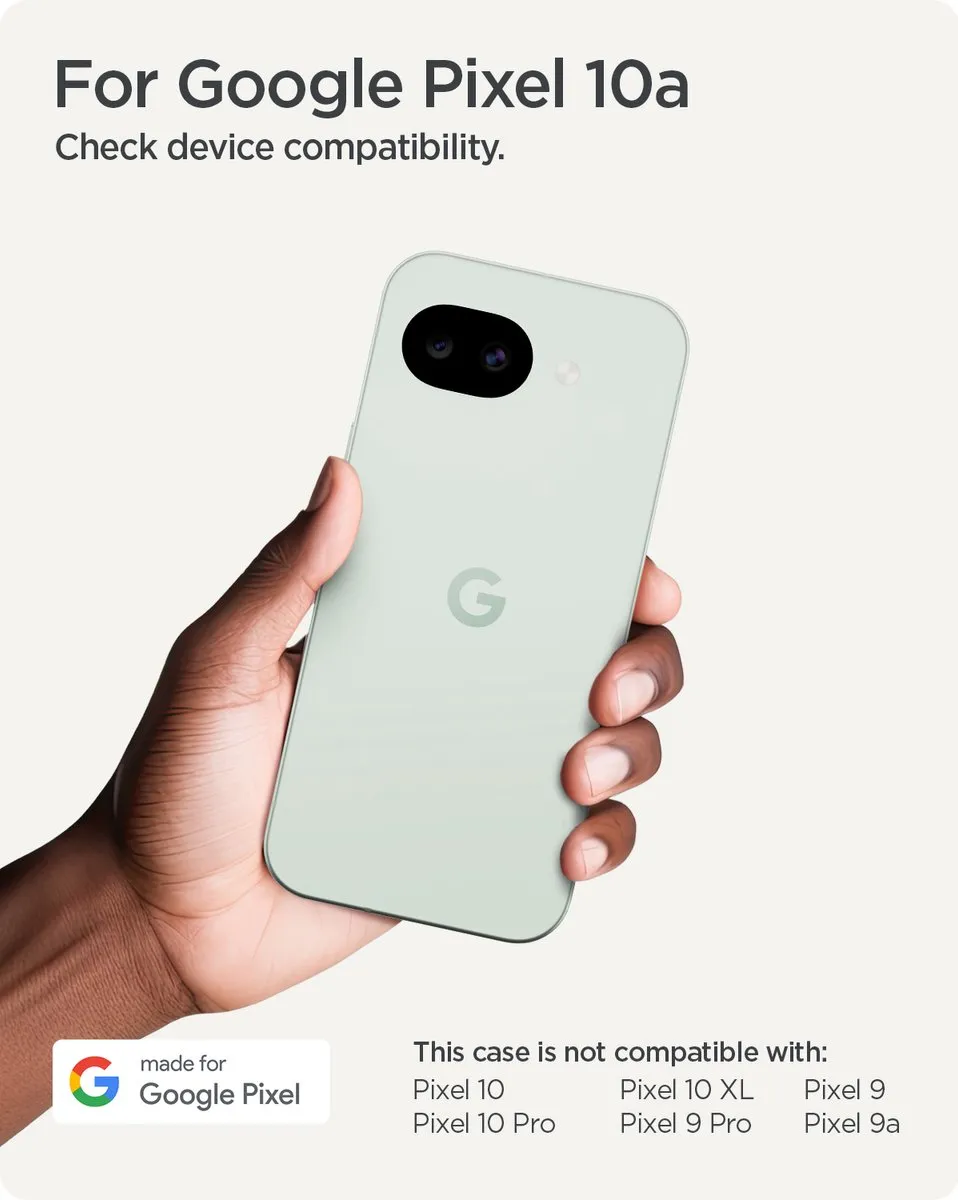 Spigen Hoesje ACS11285 Google Pixel 10a - Liquid Air - Zwart