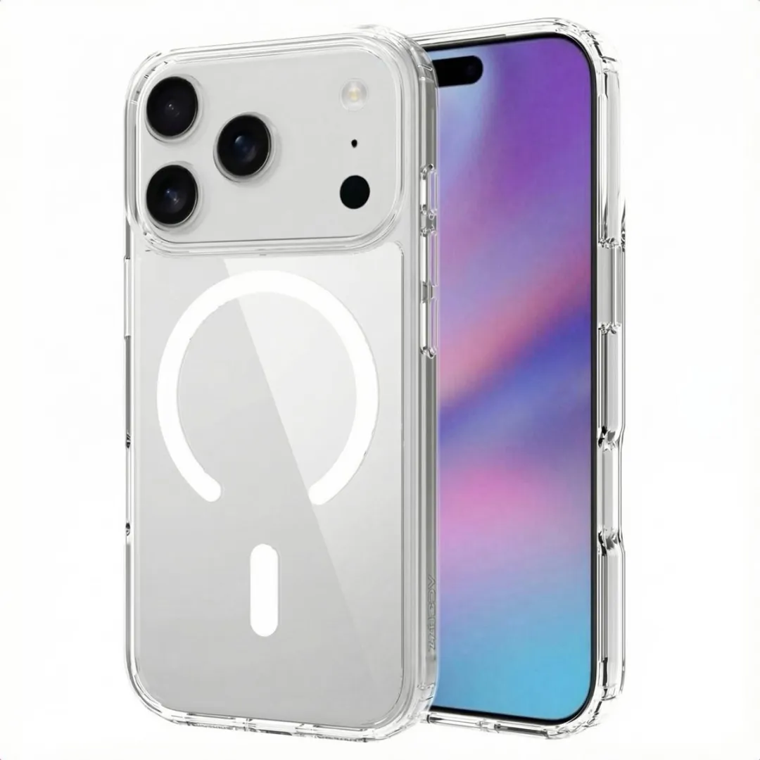 Accezz iPhone 17 Pro Xtreme Impact Backcover - Transparant MagSafe