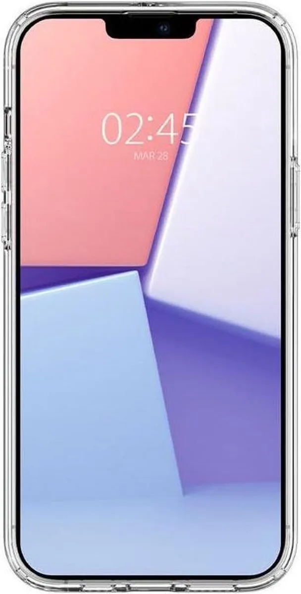 Spigen Crystal Hybrid iPhone 13 Pro Max Hoesje - Transparant - afbeelding 6 van 6