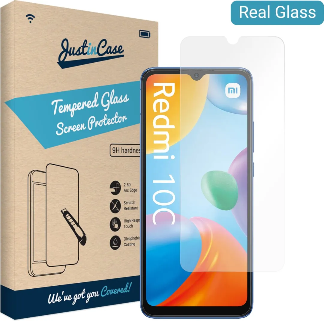 Just in Case Cazy Screenprotector Xiaomi Redmi 10C