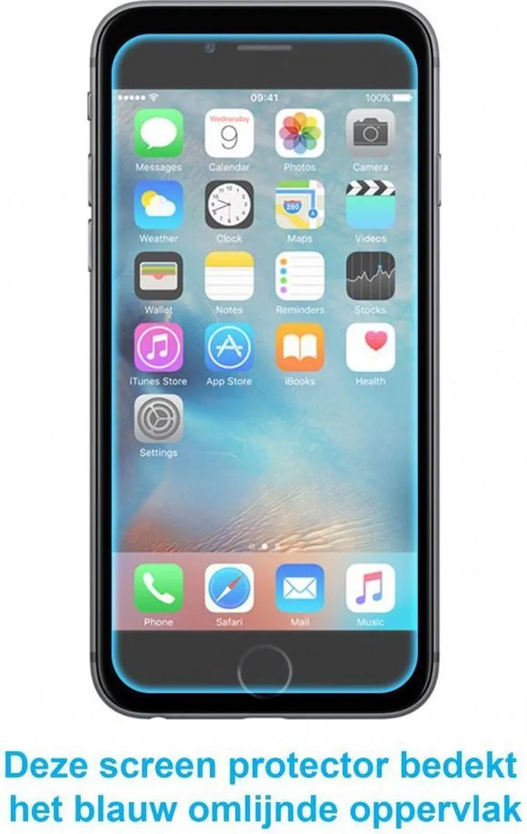 Nillkin iPhone 6/6s Tempered Glass 9H Screen Protector - afbeelding 3 van 6