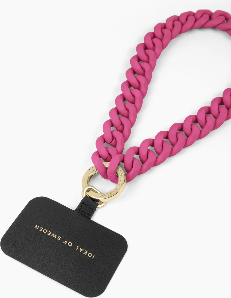 iDeal of Sweden Wristlet Strap Hyper Pink - Phone Cord - afbeelding 4 van 6
