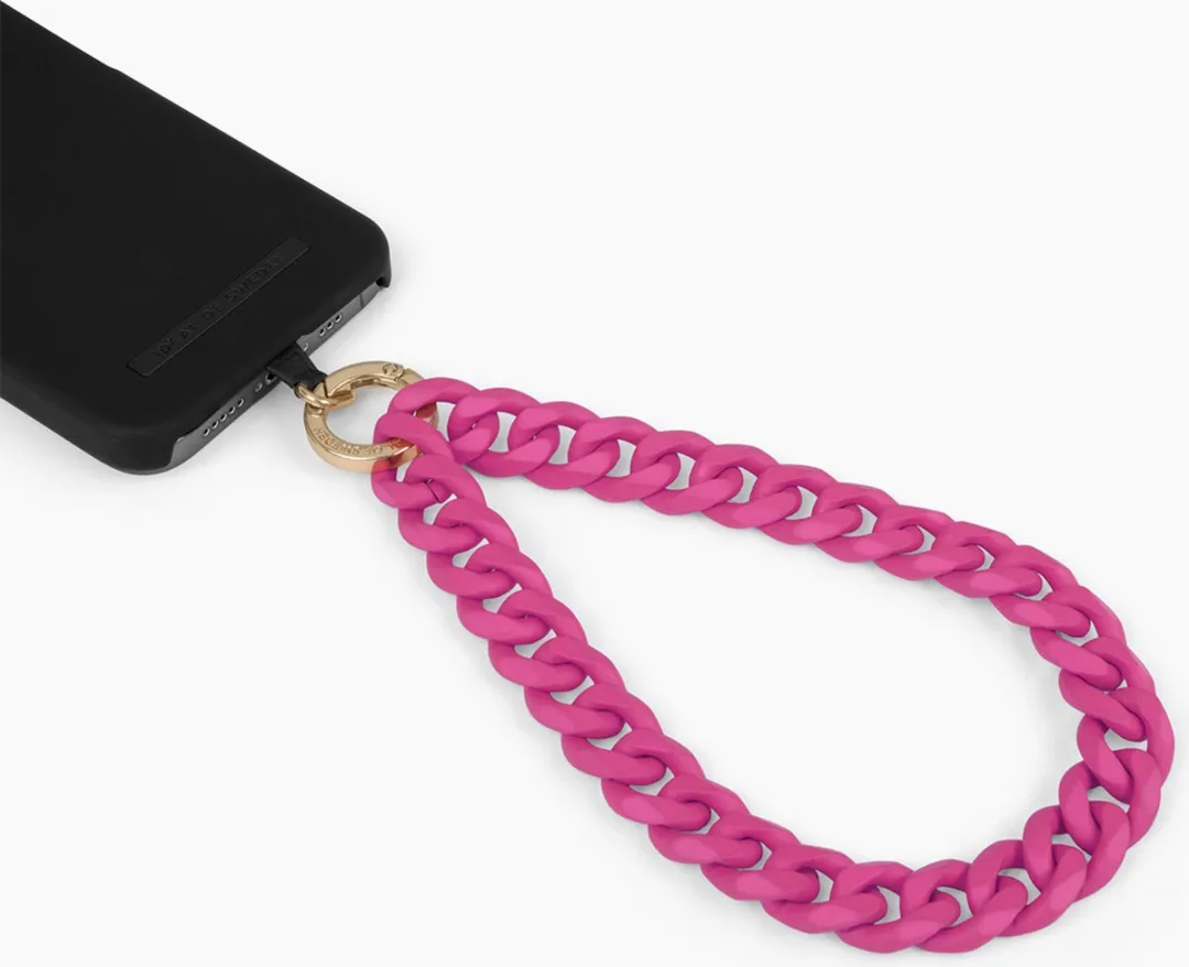 iDeal of Sweden Wristlet Strap Hyper Pink - Phone Cord - afbeelding 3 van 6