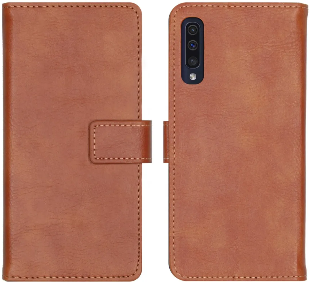 Imoshion Hoesje Samsung Galaxy A30s/A50 - 3 Pasjes - Bruin