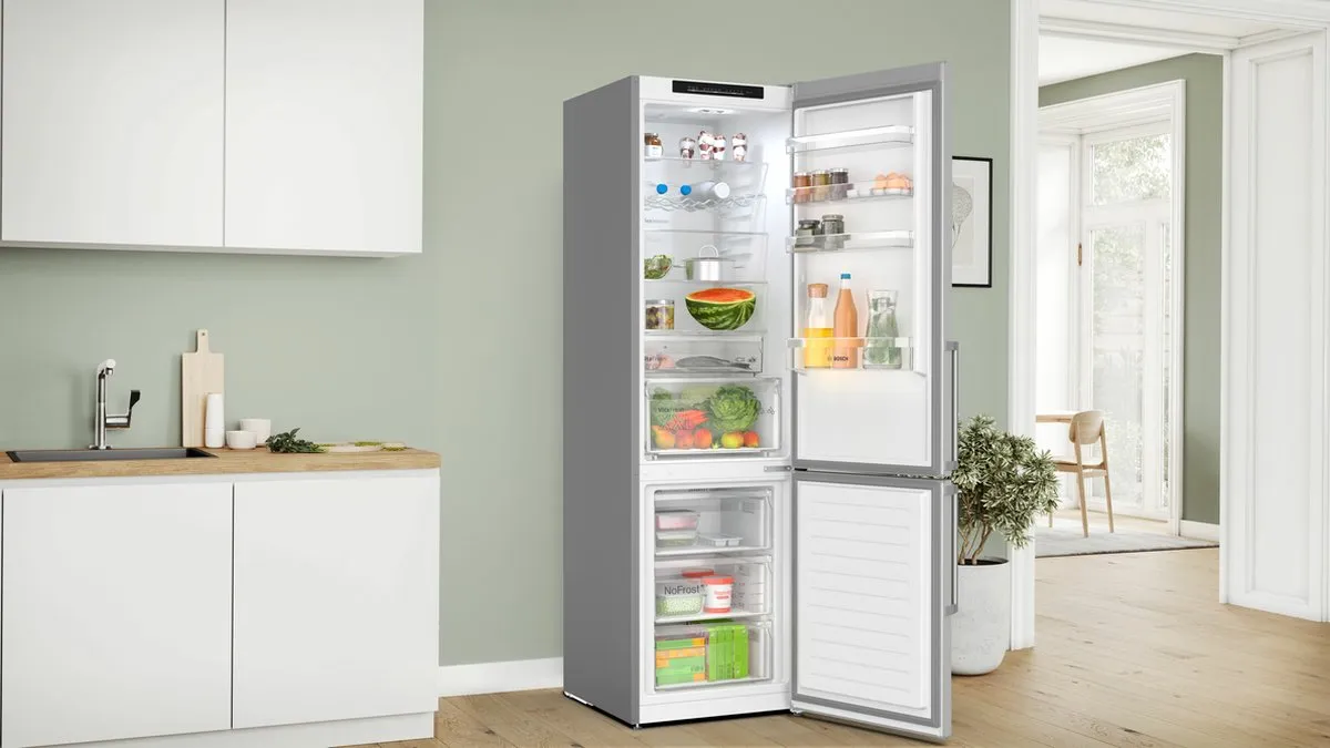 Bosch KGN39VLCT Serie 4 Koelvriescombinatie - 363L - RVS - No Frost - afbeelding 6 van 6