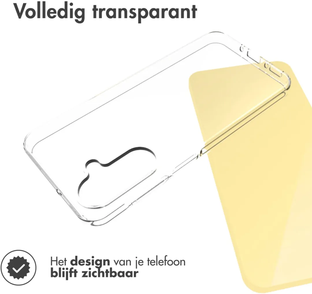 Accezz Hoesje Samsung Galaxy A26 - Transparant
