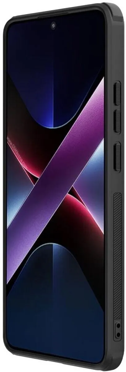 Nillkin Super Frosted Shield Hoesje Xiaomi Poco X7 Pro - Zwart