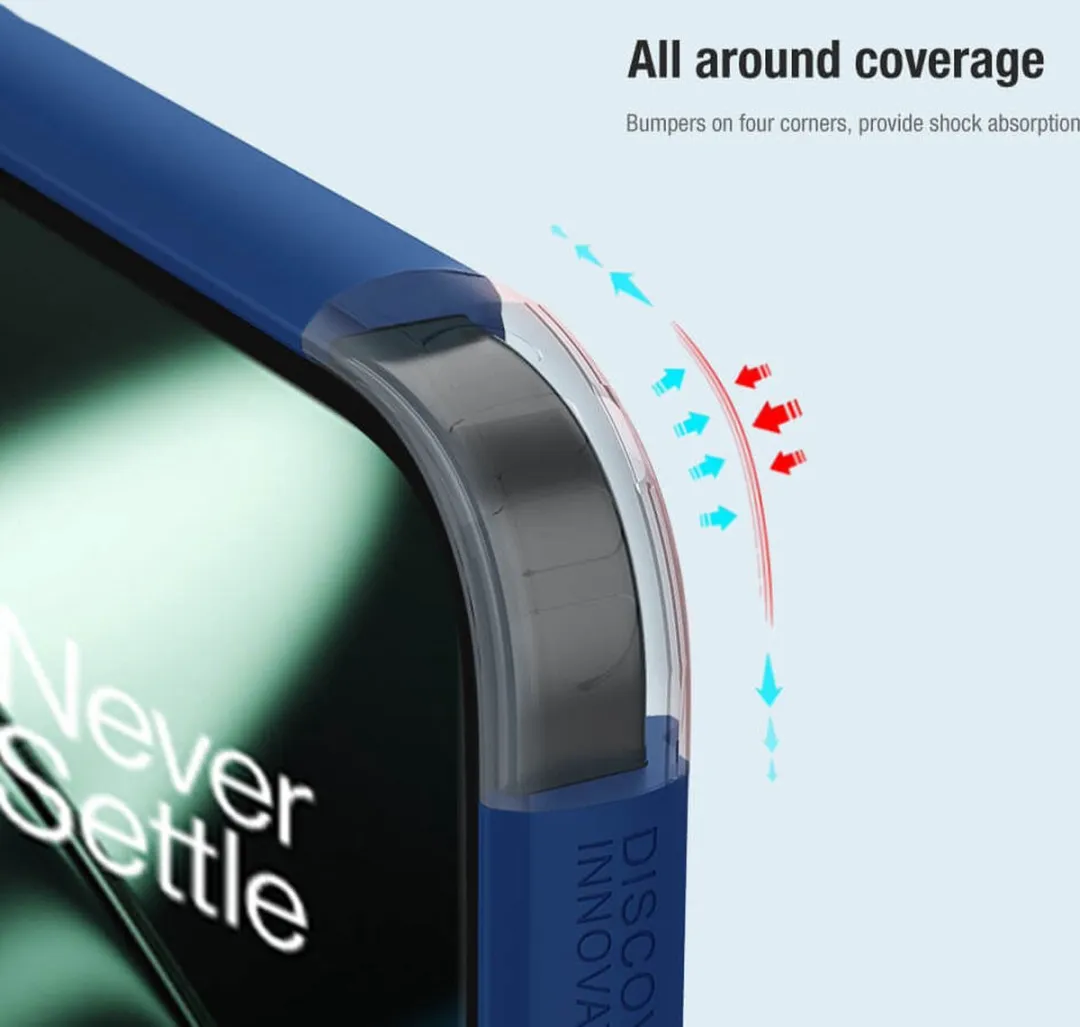 Nillkin Super Frosted Shield OnePlus 11 Hoesje - Zwart
