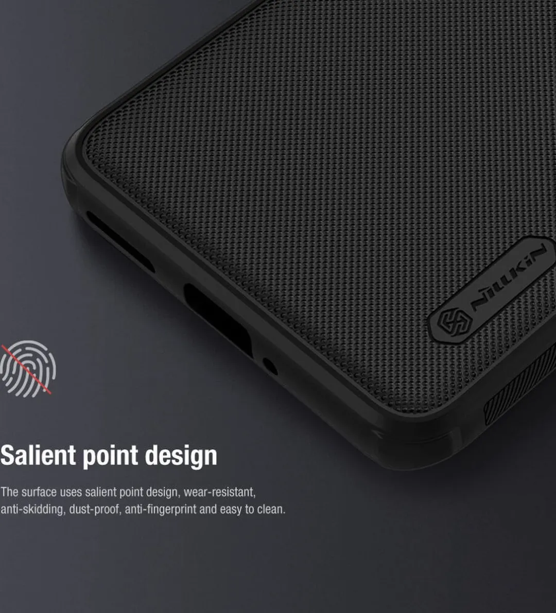 Nillkin Super Frosted Shield OnePlus 11 Hoesje - Zwart