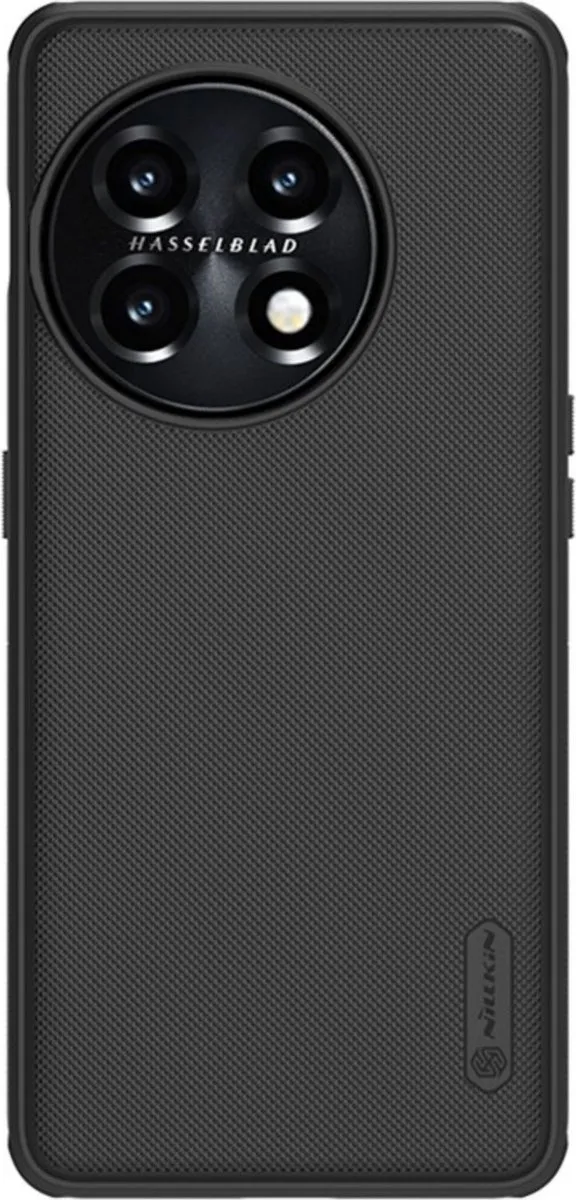 Nillkin Super Frosted Shield OnePlus 11 Hoesje - Zwart