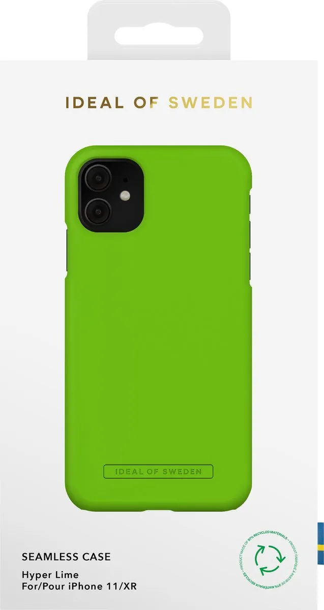 iDeal of Sweden Fashion Case Seamless iPhone 11/XR - Hyper Lime - afbeelding 6 van 6