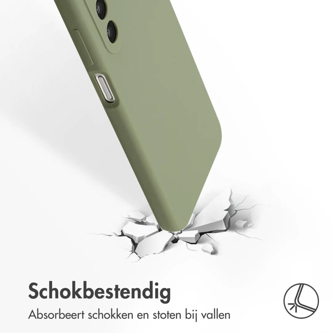 Accezz Hoesje Samsung Galaxy A26 Groen - Liquid Silicone