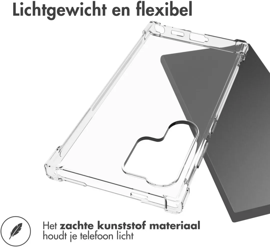 Imoshion Hoesje Samsung Galaxy S24 Ultra - Transparant
