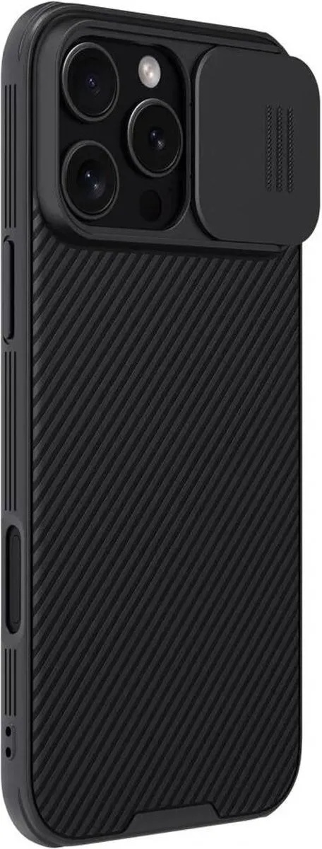 Nillkin CamShield Magnetisch Hoesje iPhone 16 Pro Max - 57983122105 - Zwart