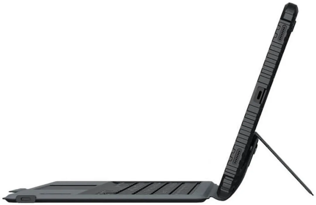 Nillkin Bluetooth Toetsenbordhoes Samsung Galaxy Tab S8+/S7+ - Zwart/Blauw