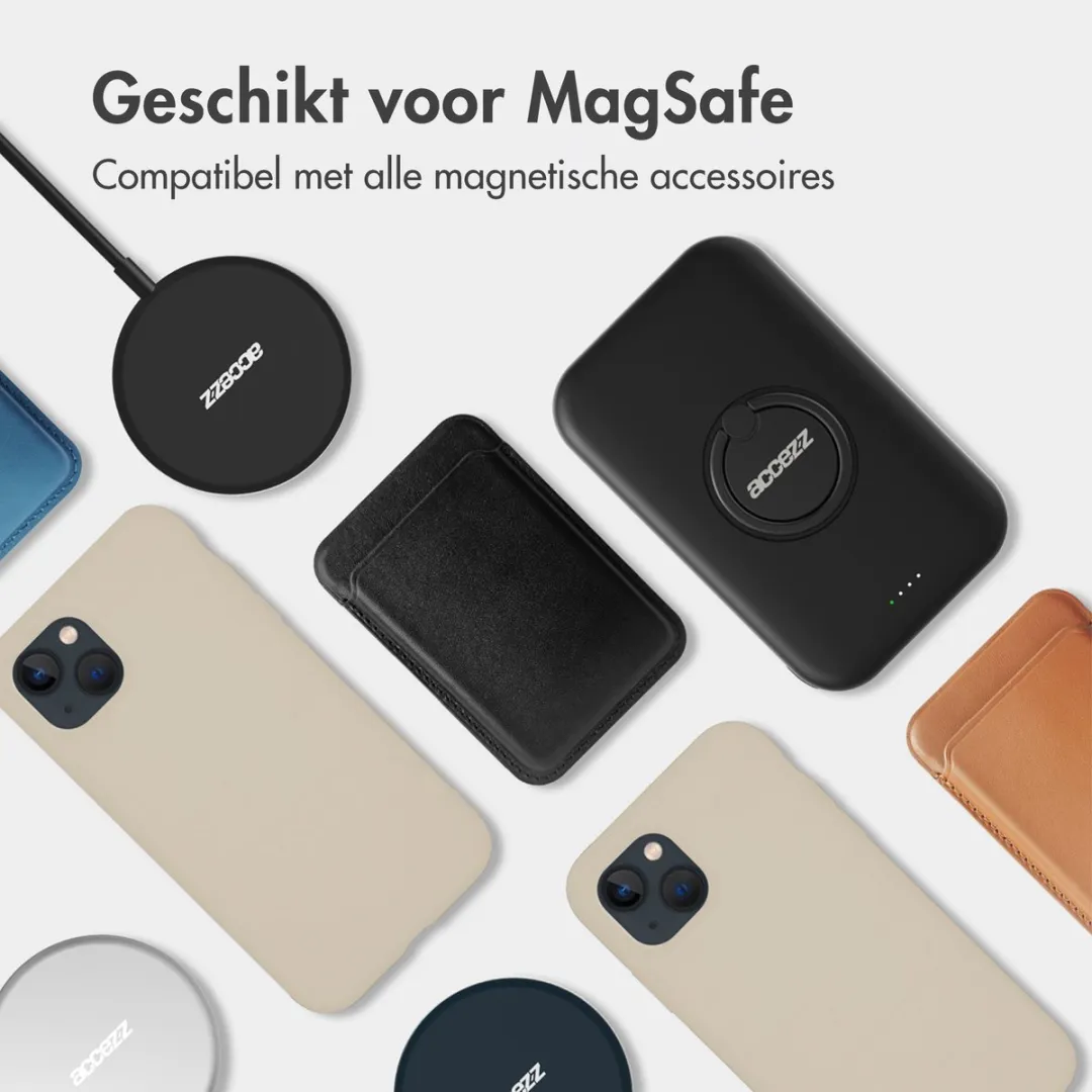 Accezz Hoesje iPhone 16 Pro MagSafe - Beige