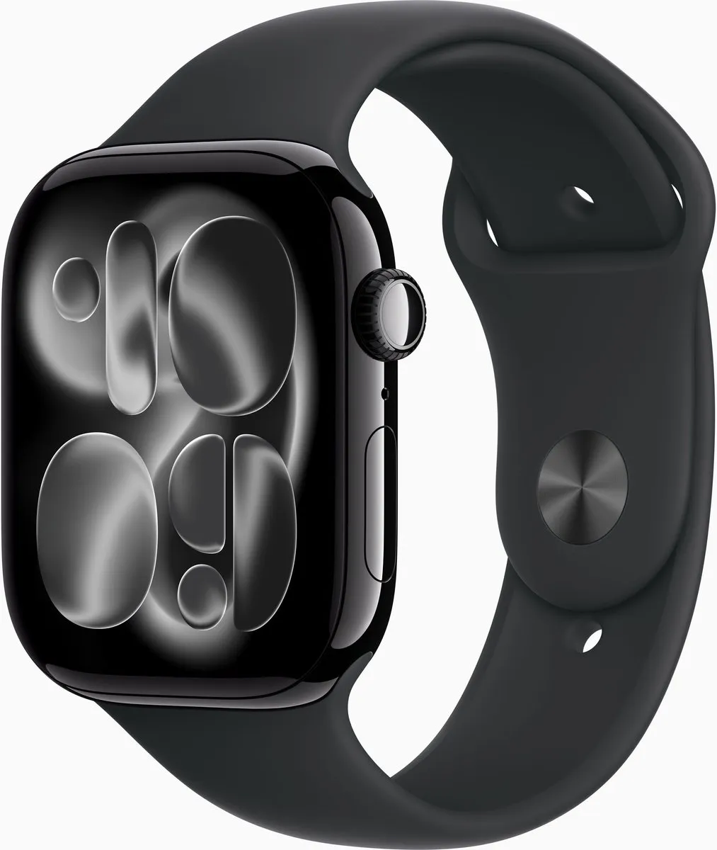 Apple Watch 11 46mm Jet Black Aluminium - M/L
