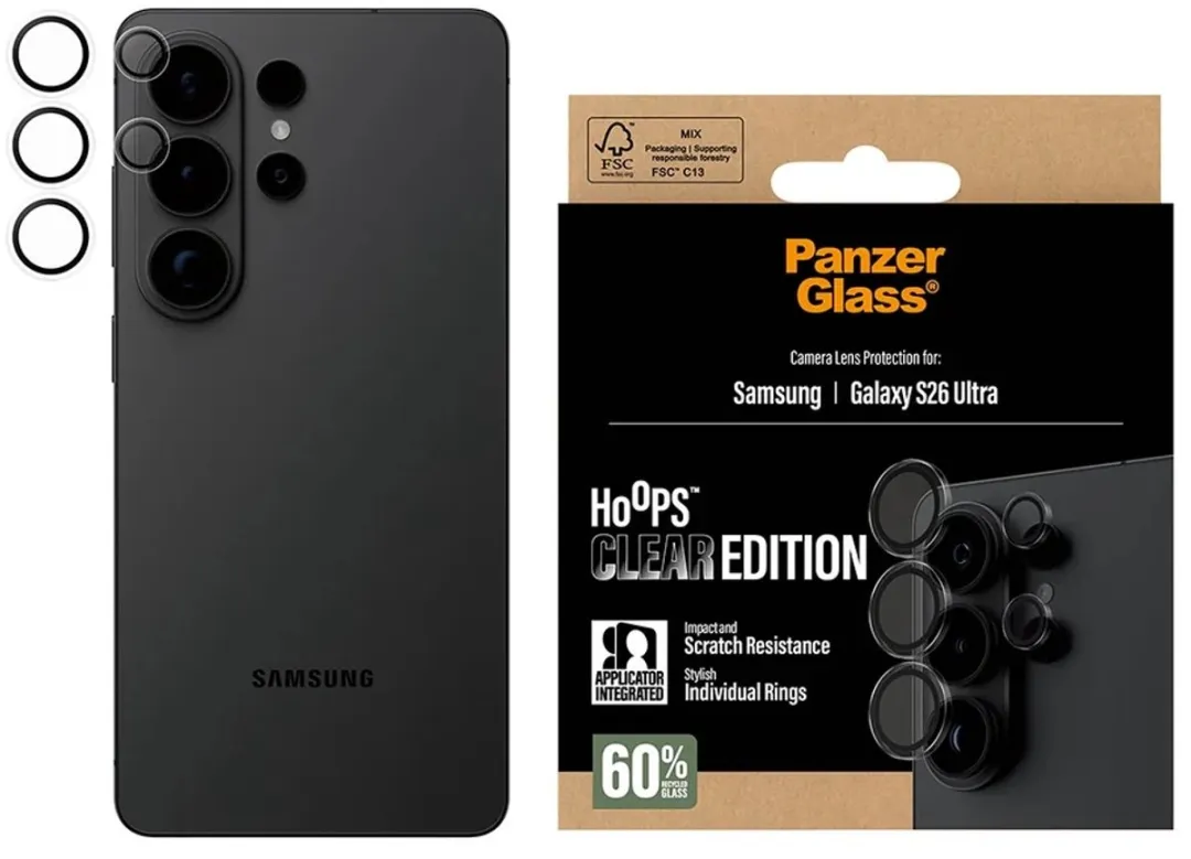 PanzerGlass PG73474 Camera Lens Protector - Samsung Galaxy S26 Ultra