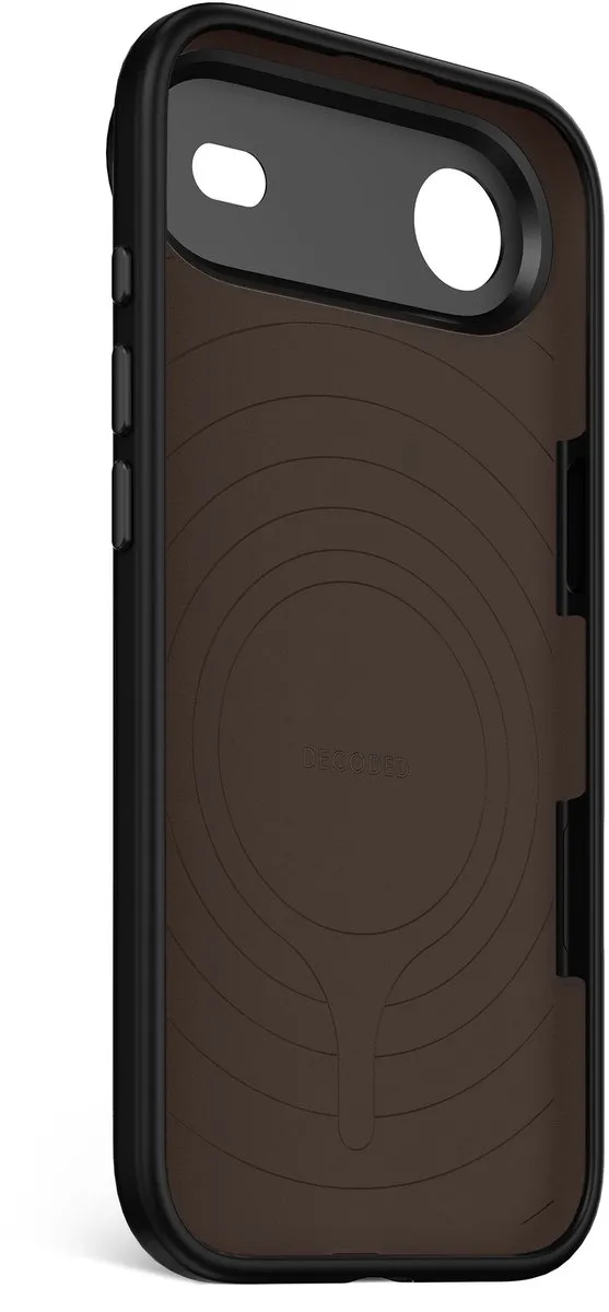 Decoded Siliconen Hoesje iPhone 17 Air - Phantom Zwart