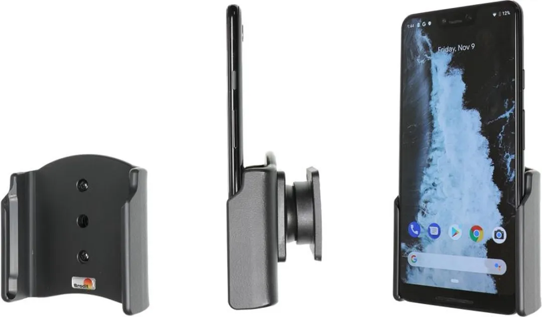 Brodit 711089 Passieve Houder Google Pixel 3 - Zwart